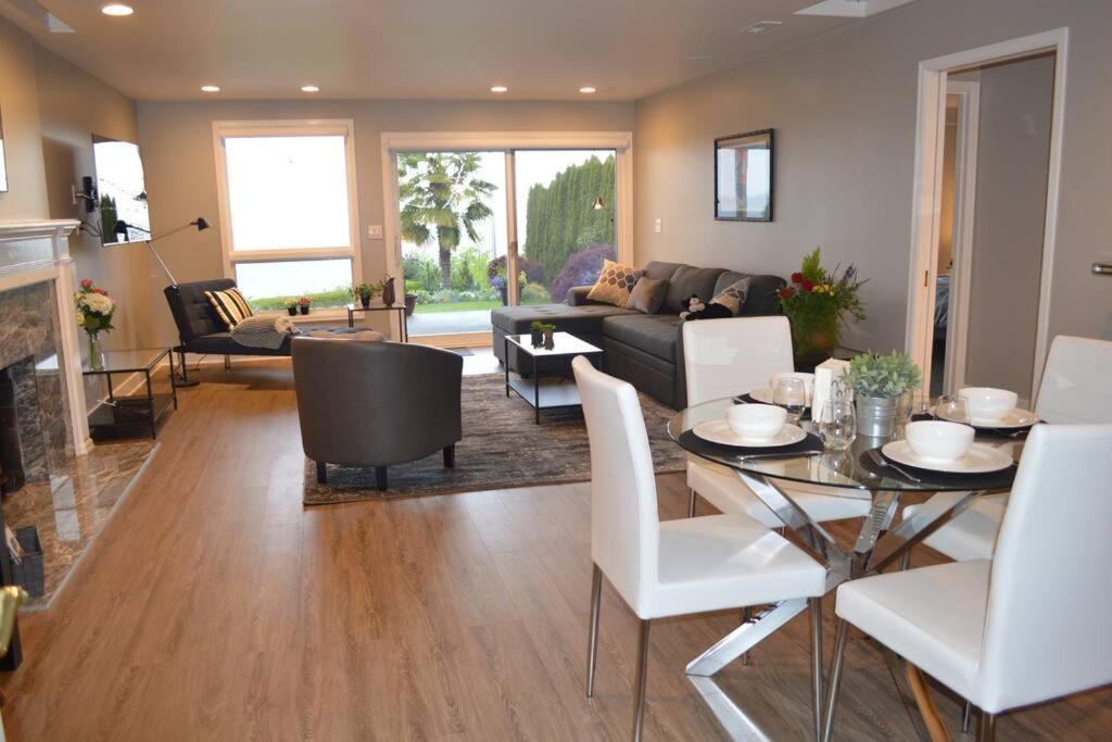 1-Bedroom Seaview Guesthouse On Seattle Luxury Estate With Views Of Olympic Mountains Kültér fotó